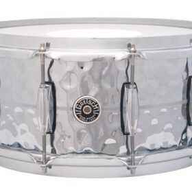 Gretsch Brooklyn Snaredrum Hammered Chrome Over Brass