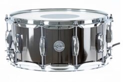 Gretsch Full Range Black Nickel over Steel Snaredrum