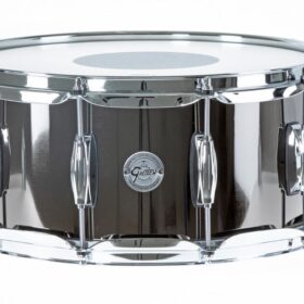 Gretsch Full Range Black Nickel over Steel Snaredrum