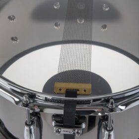 Gretsch Full Range Black Nickel over Steel Snaredrum