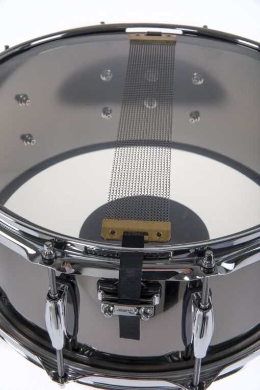 Gretsch Full Range Black Nickel over Steel Snaredrum