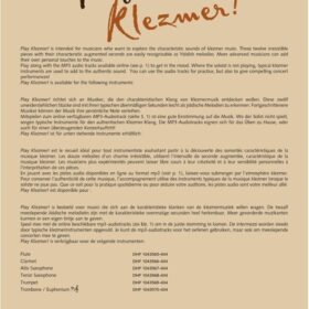 Play Klezmer! Trompet (Audio online)
