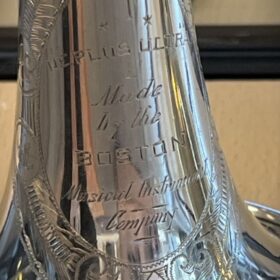Three Star met gold wash beker
