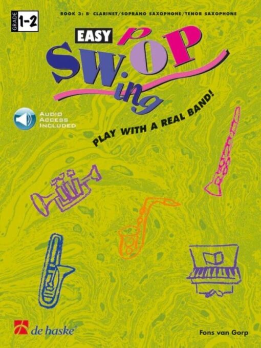 Easy Swop - Clarinet/Soprano-/Tenor-Saxophone (+ Audio Online)
