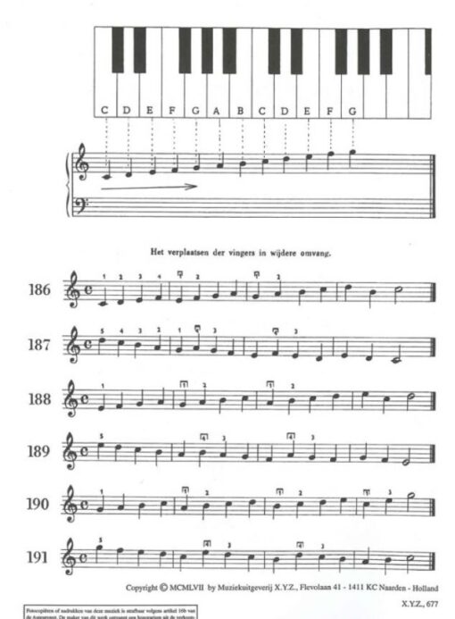 Folk Dean; Mijn Derde Pianoboek