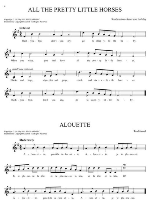 Folk Songs for Ocarina