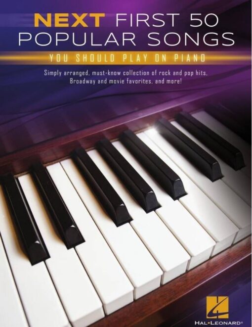 Next First 50 Popular Songs You Should Play on The Piano