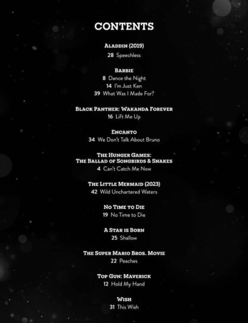 Piano Solos from Top Movies