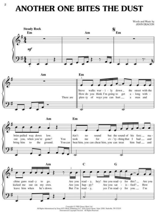Queen: Easy Piano Collection