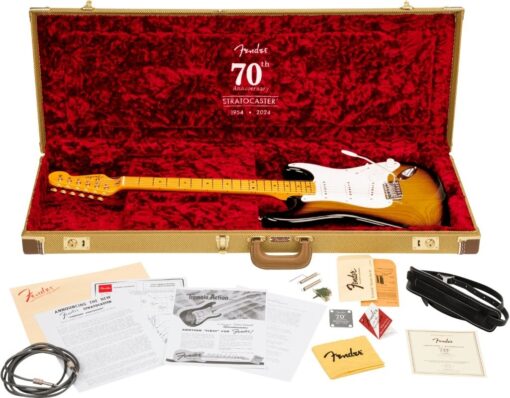 Fender American Vintage II 1954 Stratocaster®, Maple Fingerboard, 2-Color Sunburst
