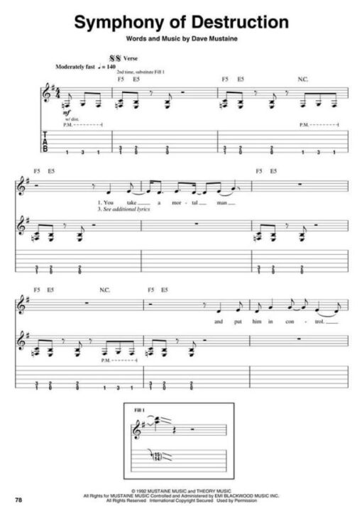Guitar Play-Along Volume 129: Megadeth