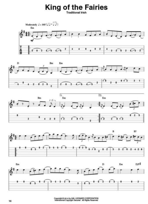 Guitar Play-Along Volume 137; Irish Tunes