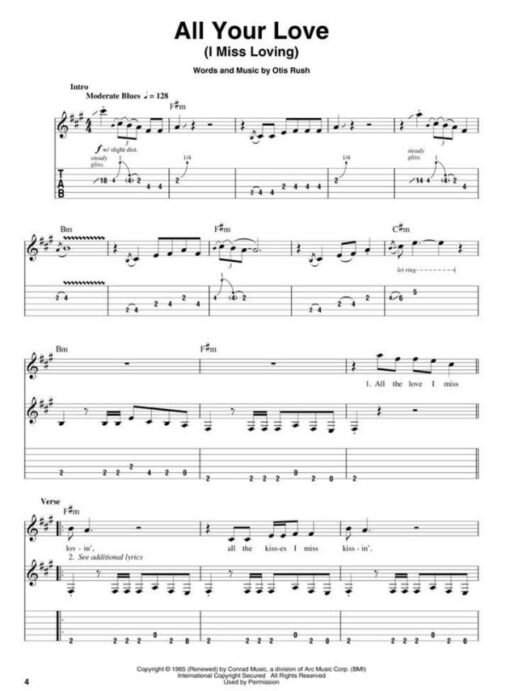 Guitar Play-Along, Volume 7: BLUES
