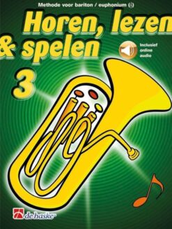Horen Lezen & Spelen 3 Bariton/Euphonium TC (+Audio Online)
