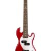 Kala Solid Body 4-String Candy Apple Red Fretted U•BASS®