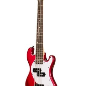 Kala Solid Body 4-String Candy Apple Red Fretted U•BASS®