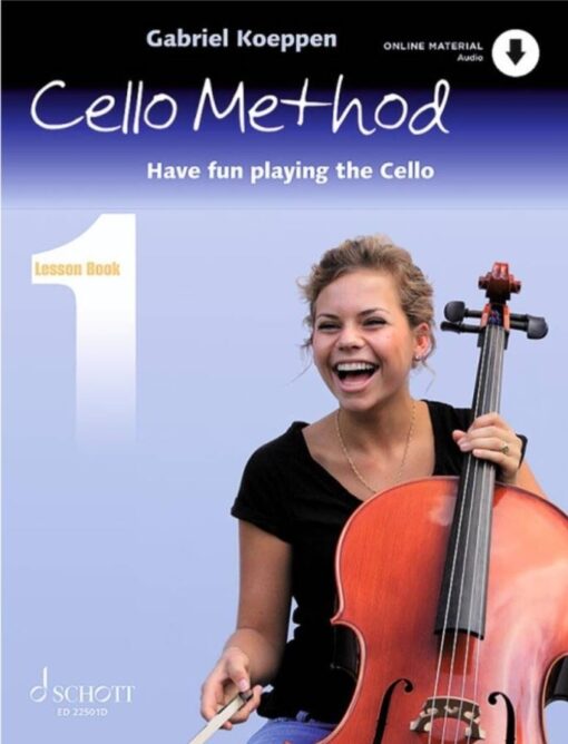 Cello Method Lesson Book 1 met Online Audio
