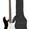 SX Standard Series elektrische gitaar met 3 single coil elementen en vintage tremolo Black