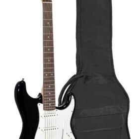 SX Standard Series elektrische gitaar met 3 single coil elementen en vintage tremolo Black