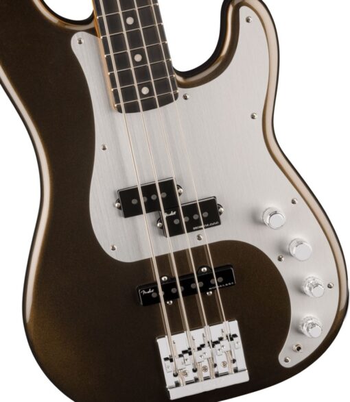 Fender American Ultra II Precision Bass, Ebony Fingerboard, Texas Tea