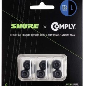 Shure EACYF1-6L Comply foam sleeves voor in-ears L (3 paar)