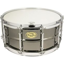 WorldMax BK-6514SH Black Dawg Brass Black Nickel Snaredrum