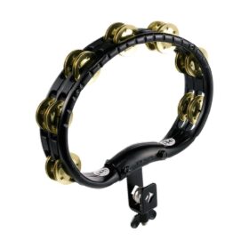 Meinl TMT2B-BK Mountable Traditional ABS Tambourine