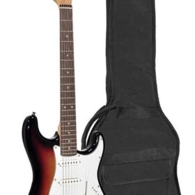 SX Standard Series elektrische gitaar met 3 single coil elementen en vintage tremolo Black