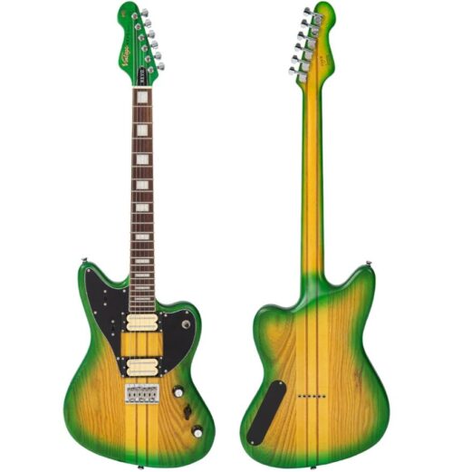 Vintage Revo Series Integra Green Yellow Burst