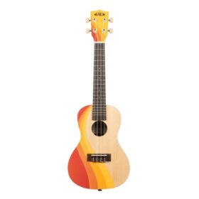 Kala Swell Surfboard Ukulele w/ Bag
