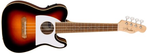 Fender Fullerton Tele® Uke, 2 Tone Sunburst