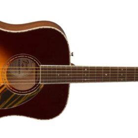 Fender PD-220E Dreadnought 3 Tone Vintage Sunburst