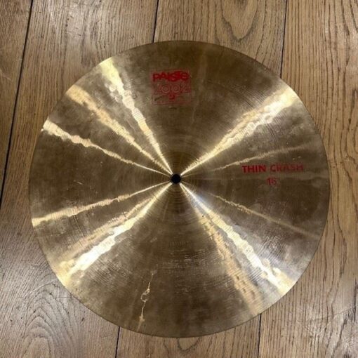 Paiste 16" 2002 Crash Thin Gebruikt