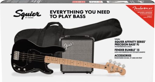 Squier Affinity Series® Precision Bass® PJ Pack
