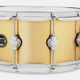 Drum Workshop Performance Polished Brass Snaredrum