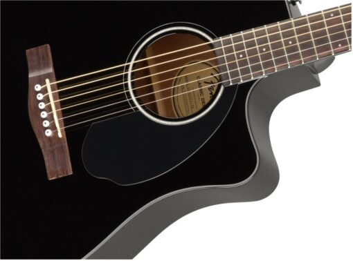 Fender CD-60SCE Dreadnought, Walnut Fingerboard, Black