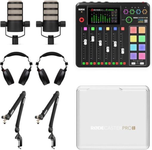 Rode RODECaster Pro II 2­Person Bundle