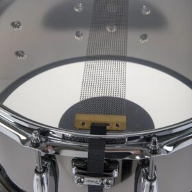 Gretsch Full Range Black Nickel over Steel Snaredrum