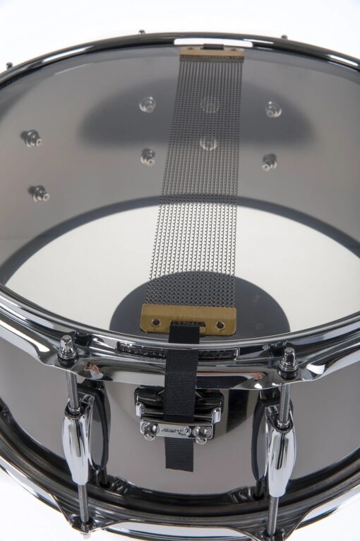 Gretsch Full Range Black Nickel over Steel Snaredrum