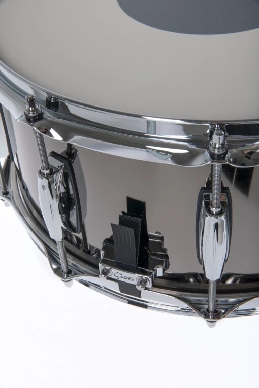 Gretsch Full Range Black Nickel over Steel Snaredrum