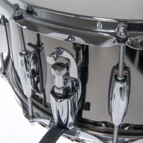 Gretsch Full Range Black Nickel over Steel Snaredrum