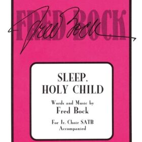 Sleep, Holy Child - Fred Bock