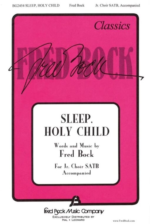 Sleep, Holy Child - Fred Bock