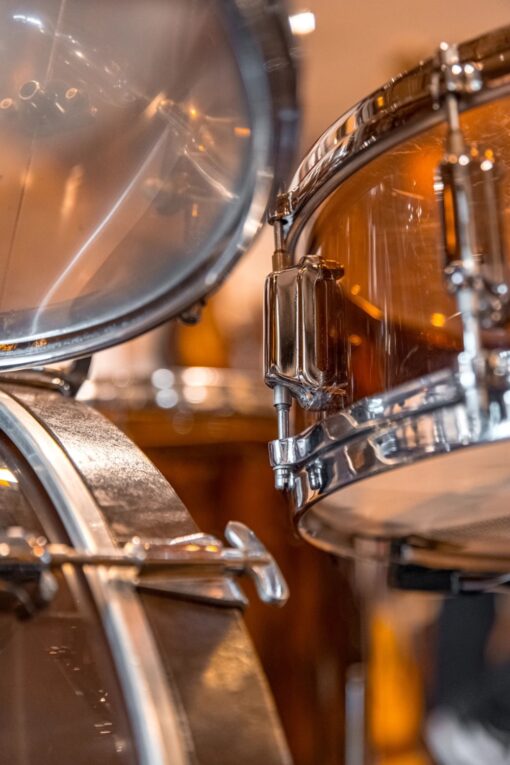 Asba Altuglas Acryl Vintage Drum Kit
