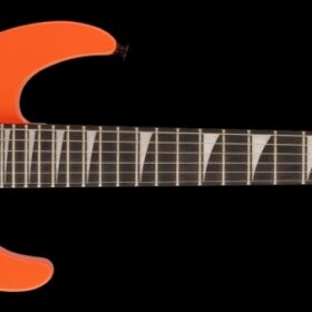 Jackson JS Series Dinky Minion JS1X, Amaranth Fingerboard, Safety Orange