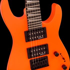 Jackson JS Series Dinky Minion JS1X, Amaranth Fingerboard, Safety Orange