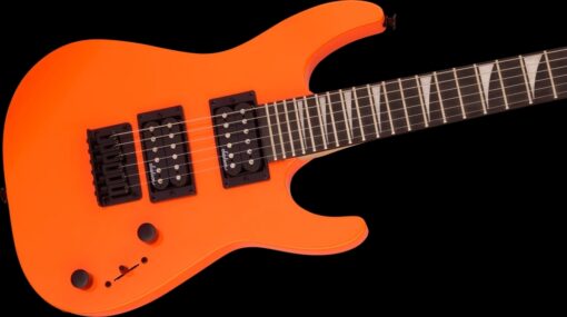 Jackson JS Series Dinky Minion JS1X, Amaranth Fingerboard, Safety Orange