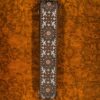 Holy Cow Retro Look Black Brown Flower