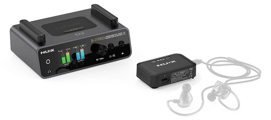 Nux B-7 PRO Wirelss in-ear monitor systeem