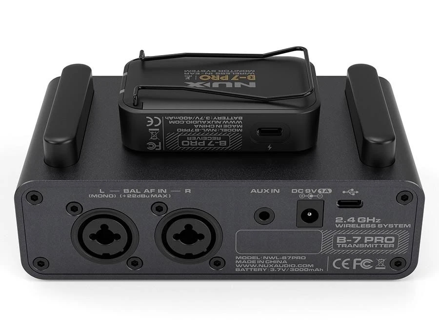 Nux B-7 PRO Wirelss in-ear monitor systeem